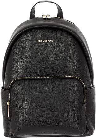 Michael Kors Women's Large Pebbled Erin Backpack in Black, 